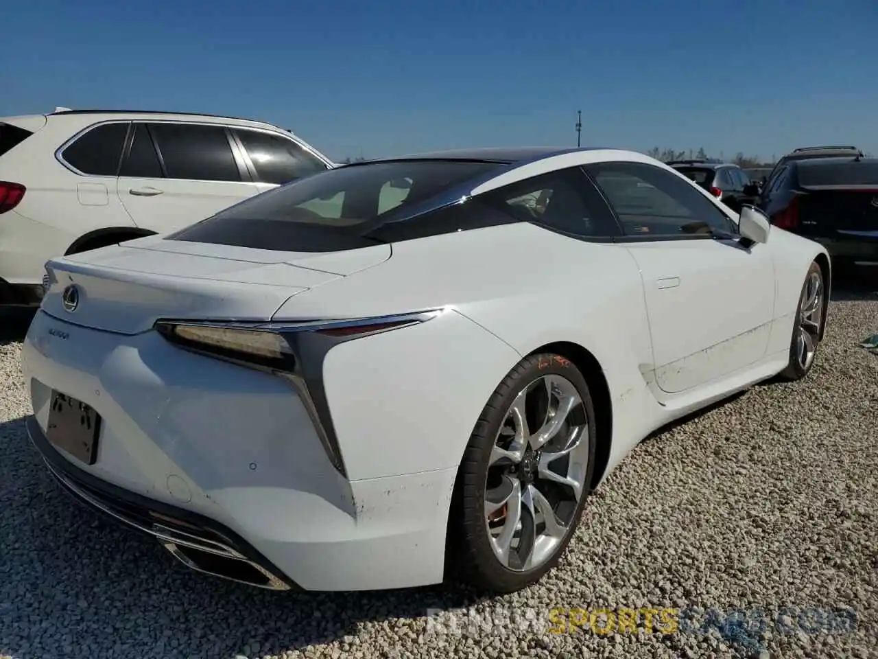 4 Photograph of a damaged car JTHHP5AY4KA007237 LEXUS LC500 2019