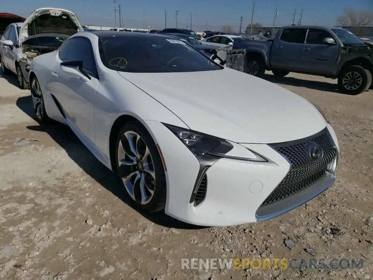 1 Фотография поврежденного автомобиля JTHBP5AY6MA104321 LEXUS LC500 2021