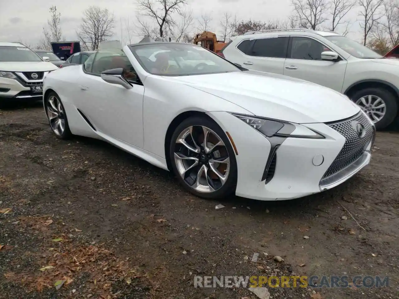 1 Photograph of a damaged car JTHKPAAY6MA104036 LEXUS LC500 2021