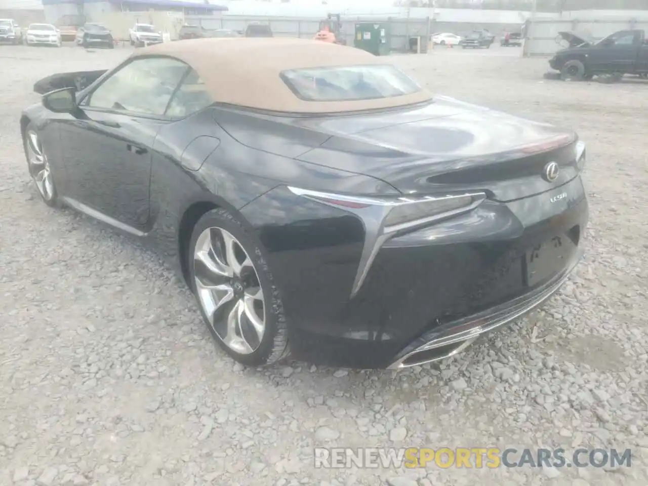 3 Фотография поврежденного автомобиля JTHKPAAYXMA101785 LEXUS LC500 2021