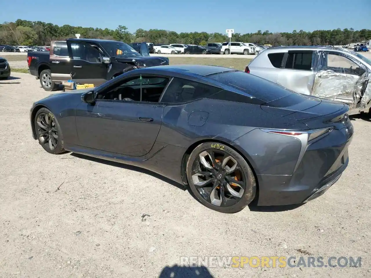 2 Photograph of a damaged car JTHBP5AY5RA108822 LEXUS LC500 2024