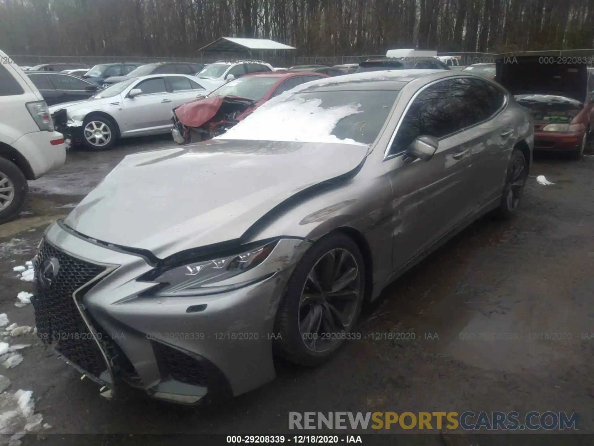 2 Photograph of a damaged car JTHC51FF5K5005490 LEXUS LS 2019