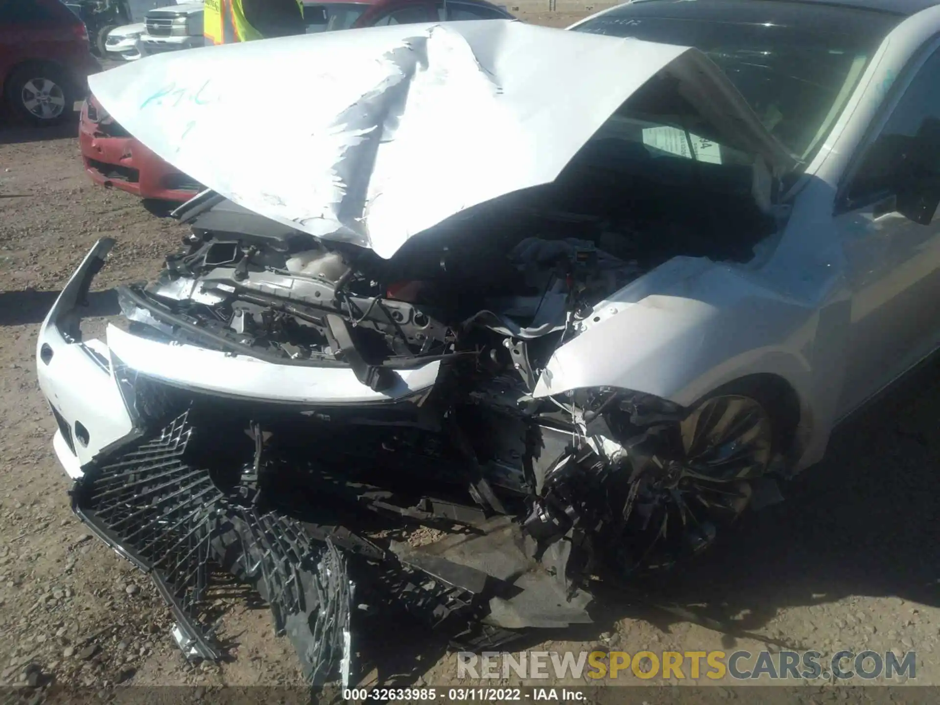 6 Photograph of a damaged car JTHD51FF1M5014548 LEXUS LS 2021