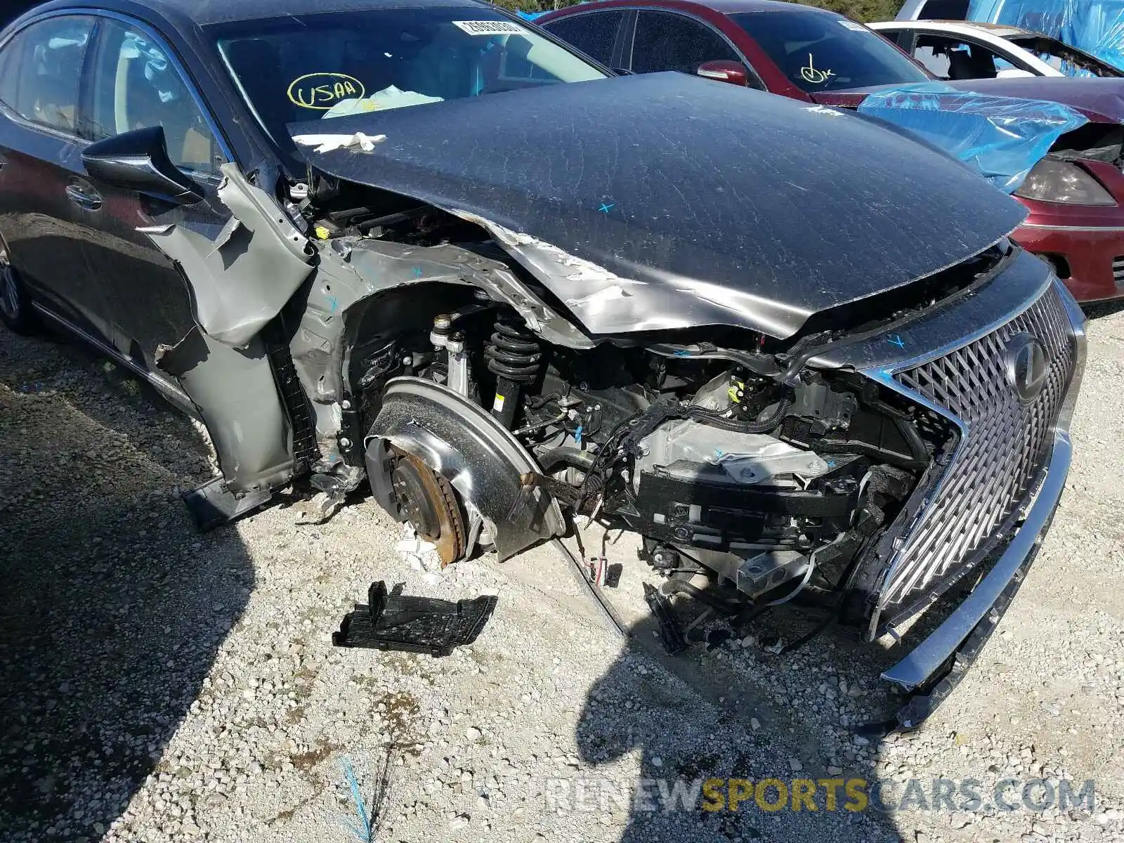 9 Photograph of a damaged car JTHB51FF0K5010074 LEXUS LS 500 BAS 2019