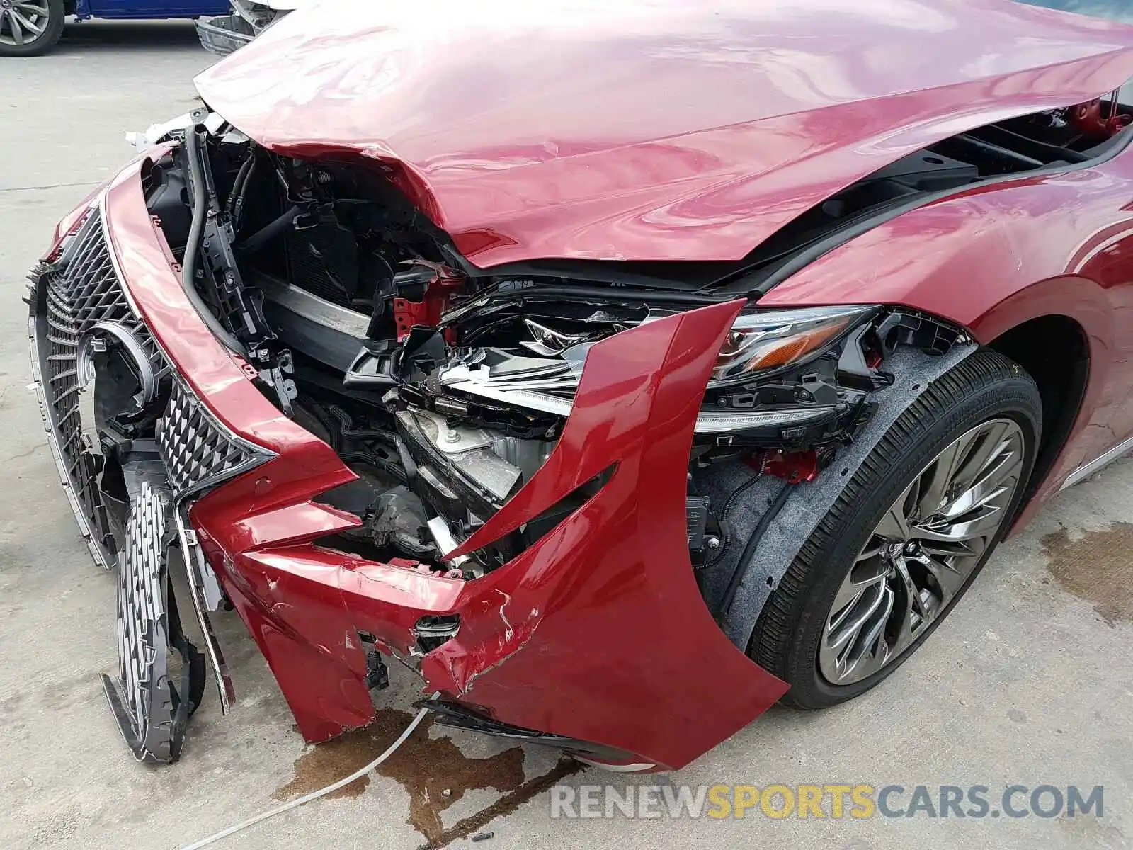 9 Photograph of a damaged car JTHB51FF1K5007667 LEXUS LS 500 BAS 2019