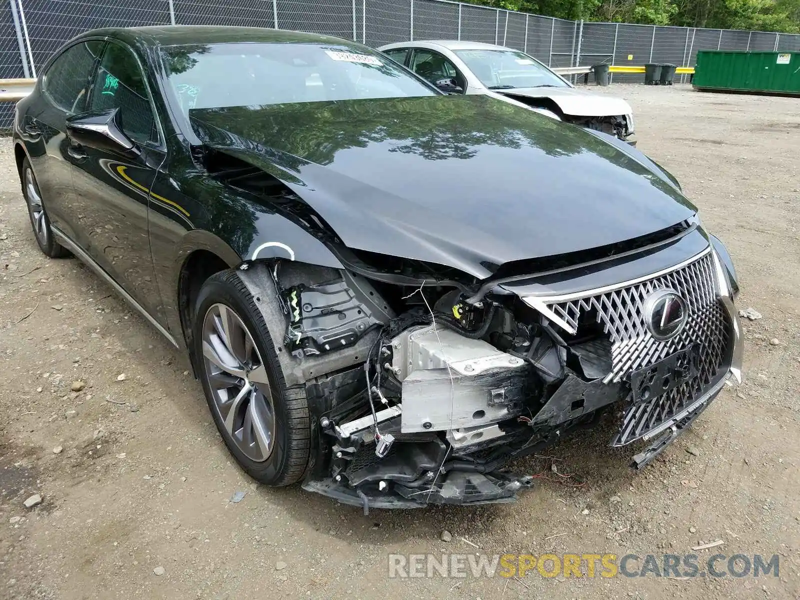 9 Фотография поврежденного автомобиля JTHC51FF3K5006427 LEXUS LS 500 BAS 2019