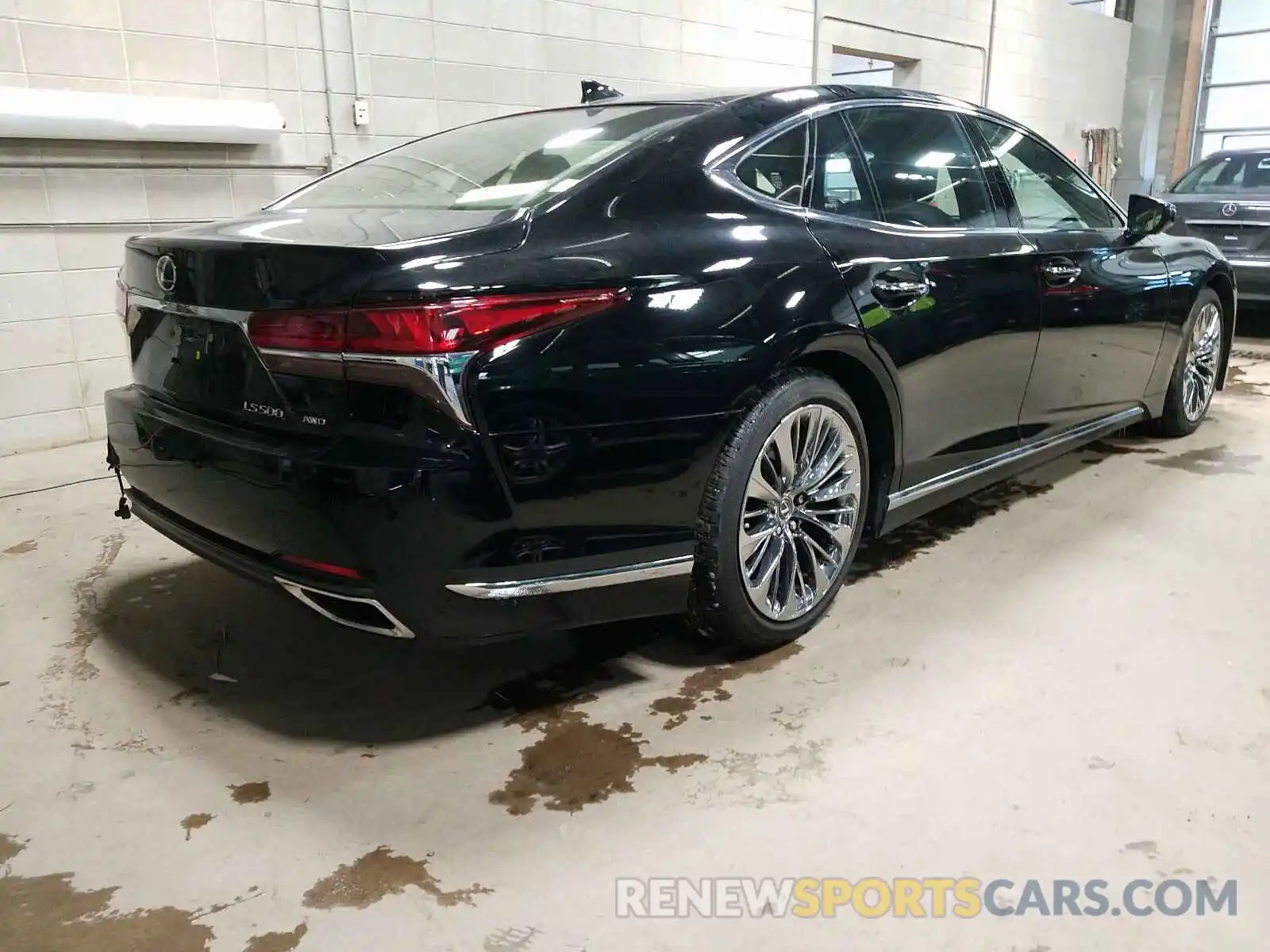 4 Photograph of a damaged car JTHC51FF5K5006316 LEXUS LS 500 BAS 2019