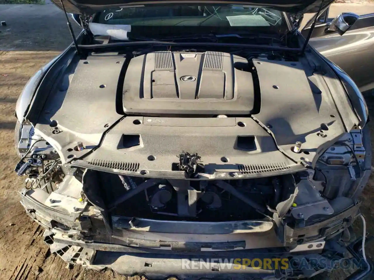 7 Photograph of a damaged car JTHB51FF0K5008101 LEXUS LS500 2019