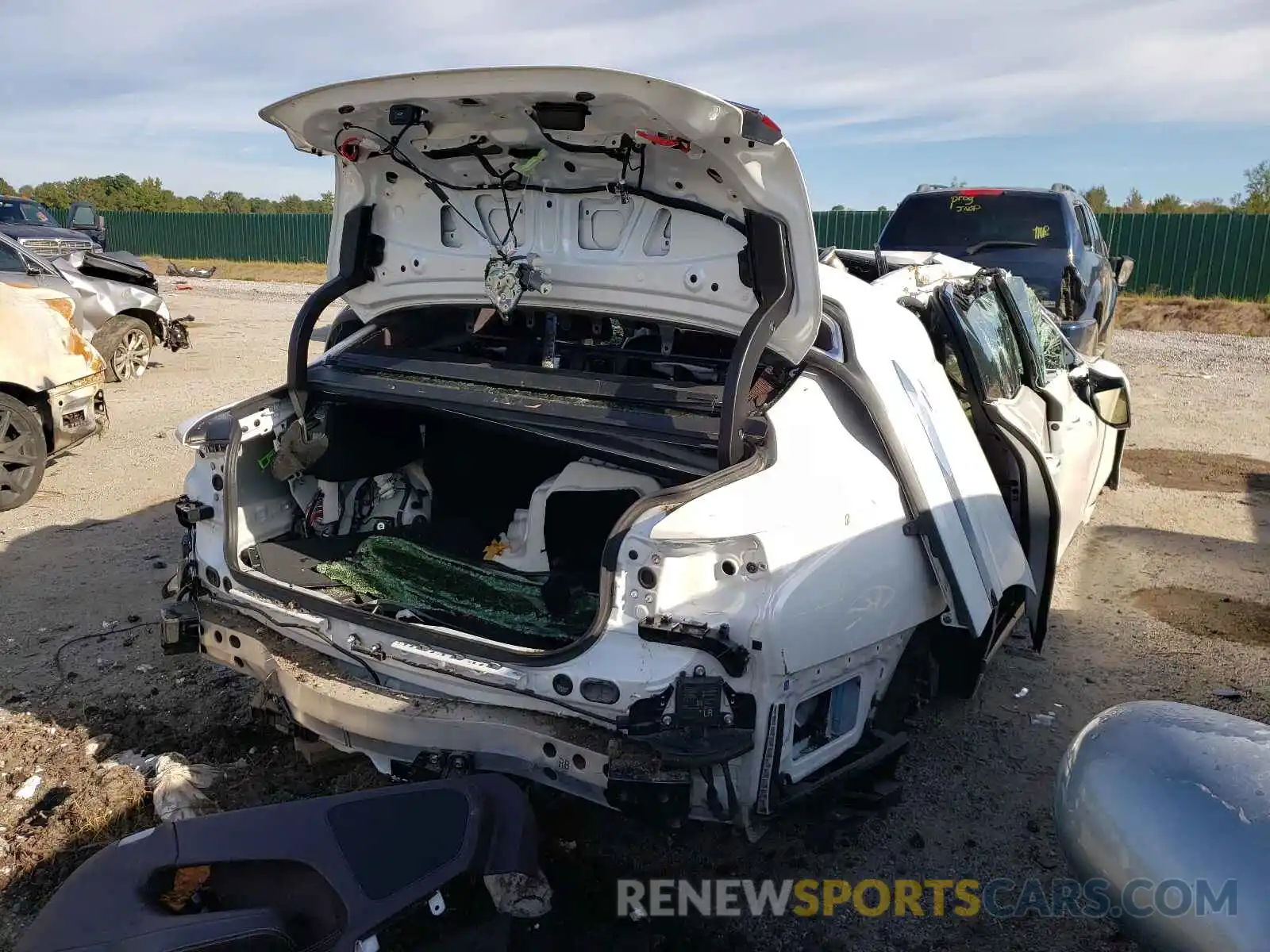 4 Photograph of a damaged car JTHB51FF1K5009127 LEXUS LS500 2019