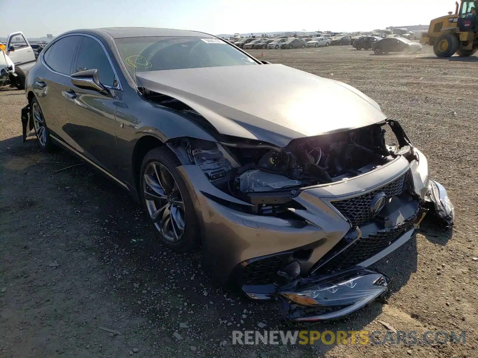 1 Photograph of a damaged car JTHB51FF6K5007499 LEXUS LS500 2019