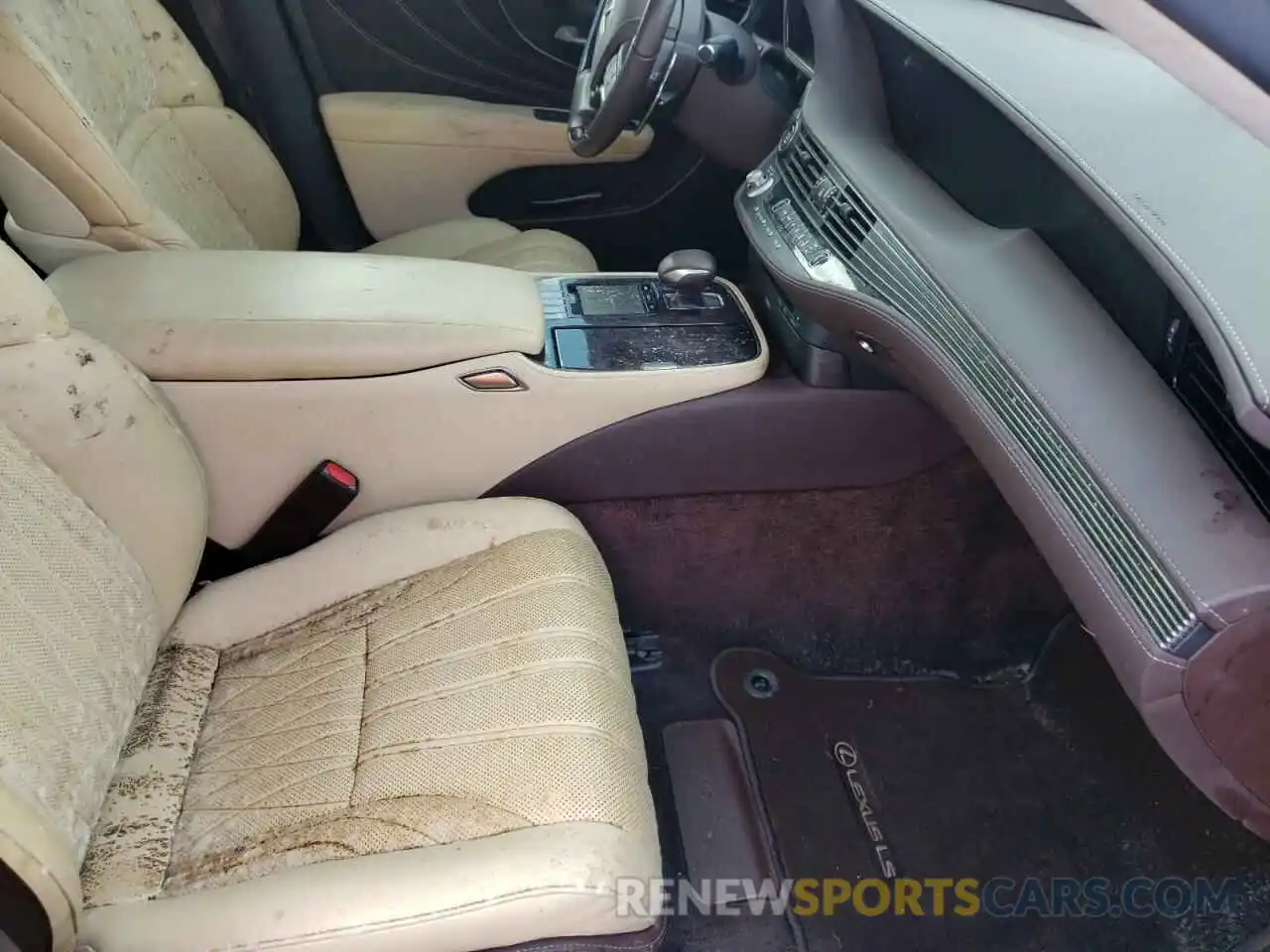 5 Photograph of a damaged car JTHB51FF6K5009690 LEXUS LS500 2019