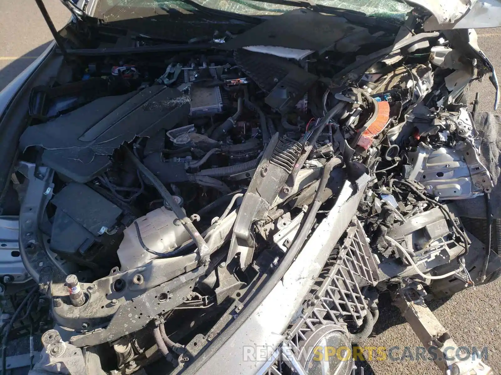 7 Photograph of a damaged car JTHB51FF8K5009366 LEXUS LS500 2019