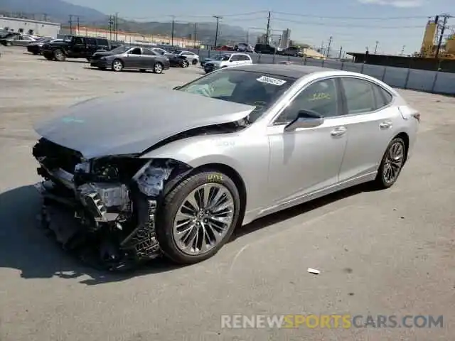 2 Photograph of a damaged car JTHB5LFF4K5009294 LEXUS LS500 2019