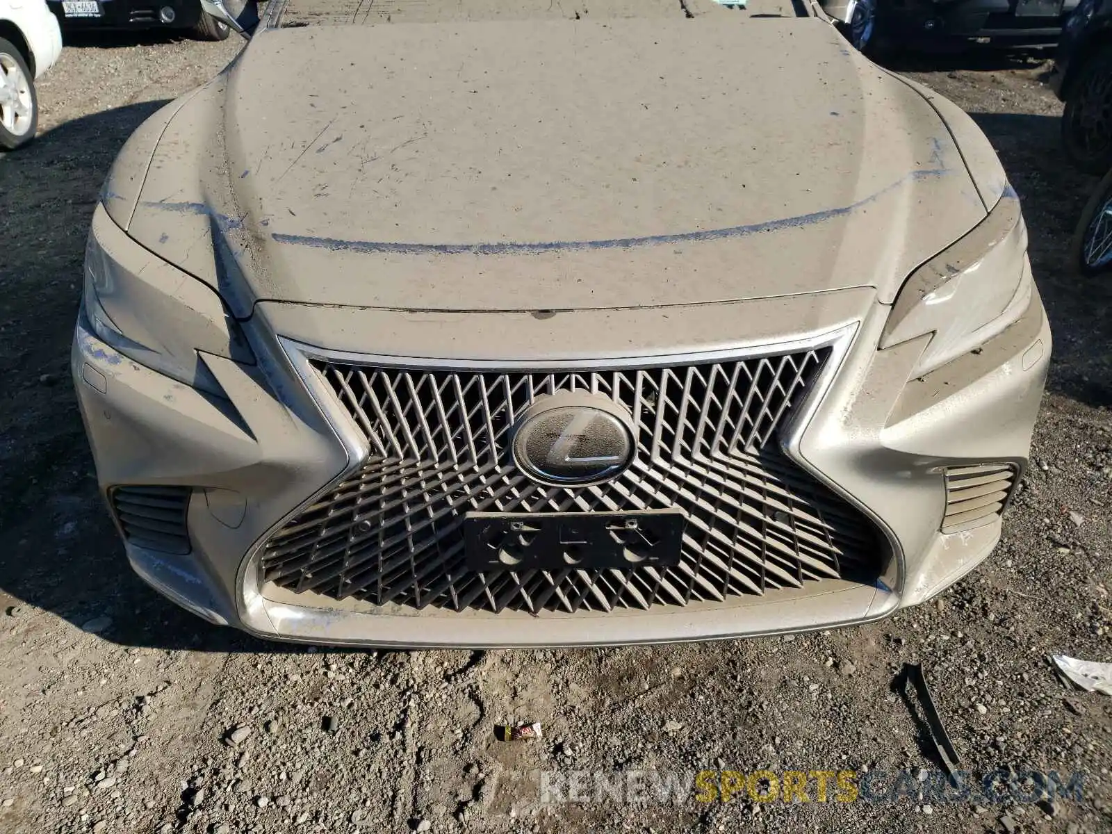 7 Photograph of a damaged car JTHC51FF2K5007164 LEXUS LS500 2019