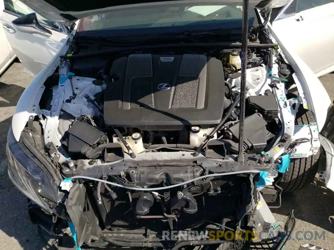 7 Photograph of a damaged car JTHC51FF8K5005726 LEXUS LS500 2019