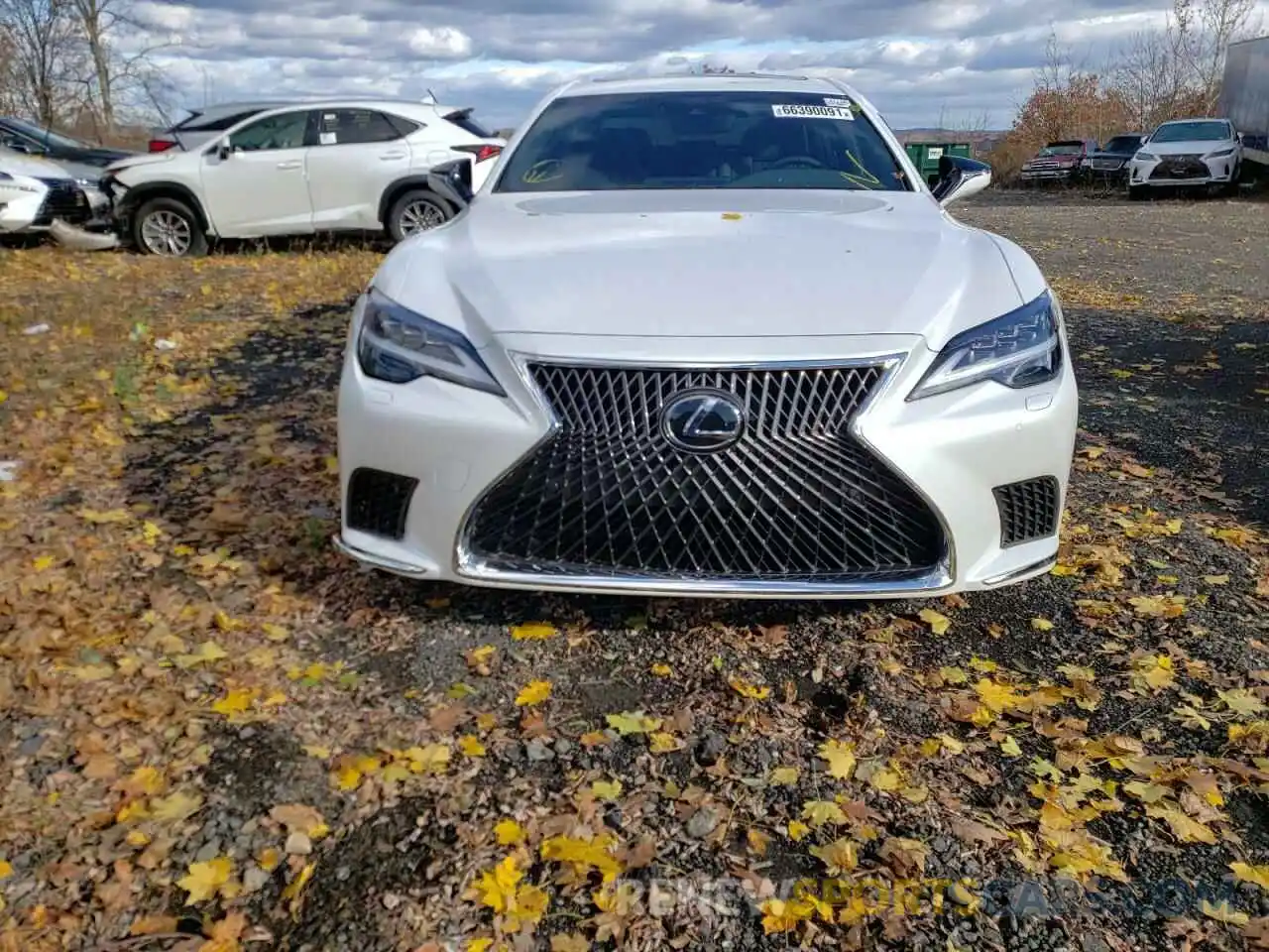 9 Фотография поврежденного автомобиля JTHD51GF3M5009656 LEXUS LS500 2021