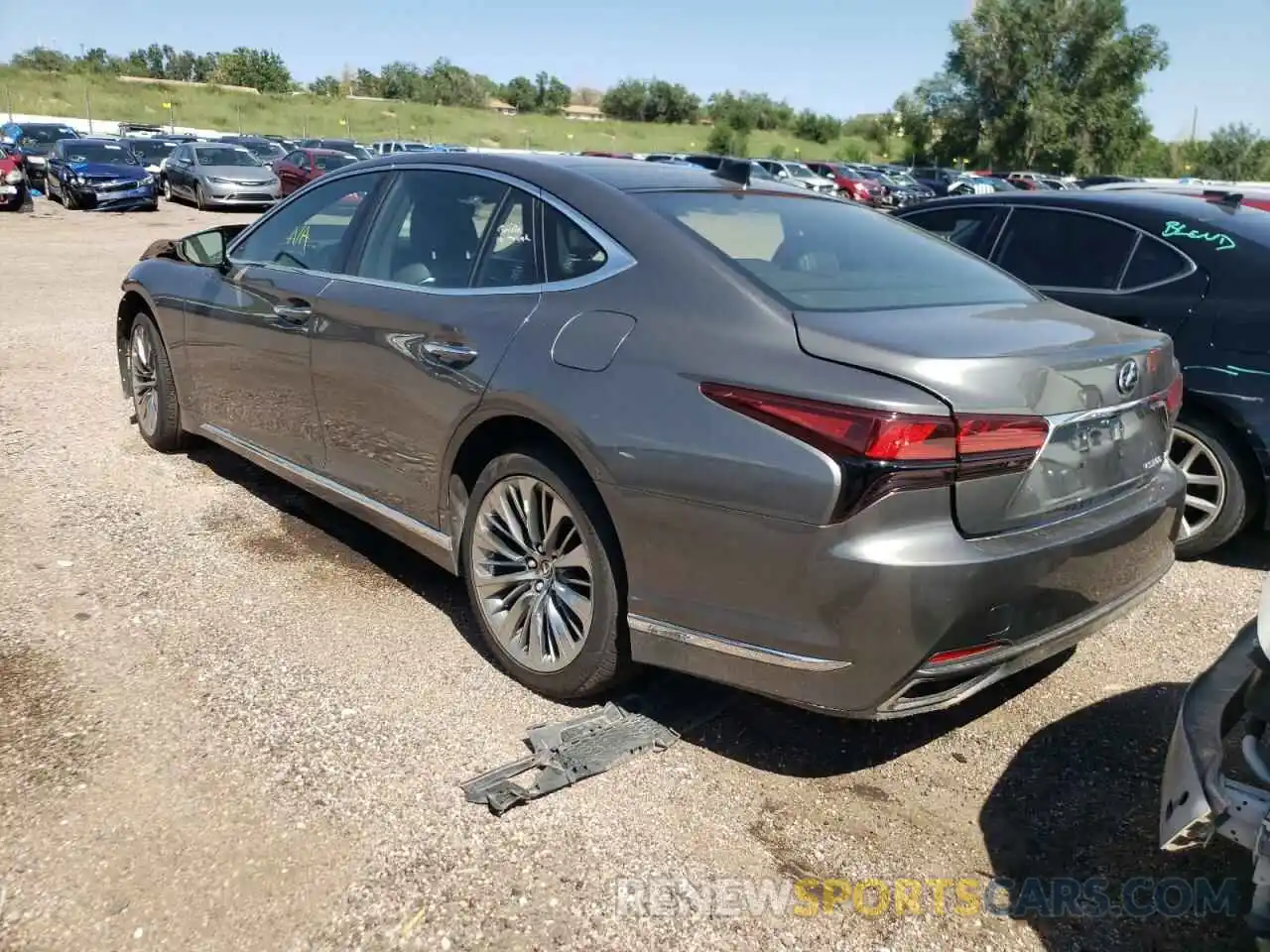 3 Фотография поврежденного автомобиля JTHD51GF3N5009979 LEXUS LS500 2022