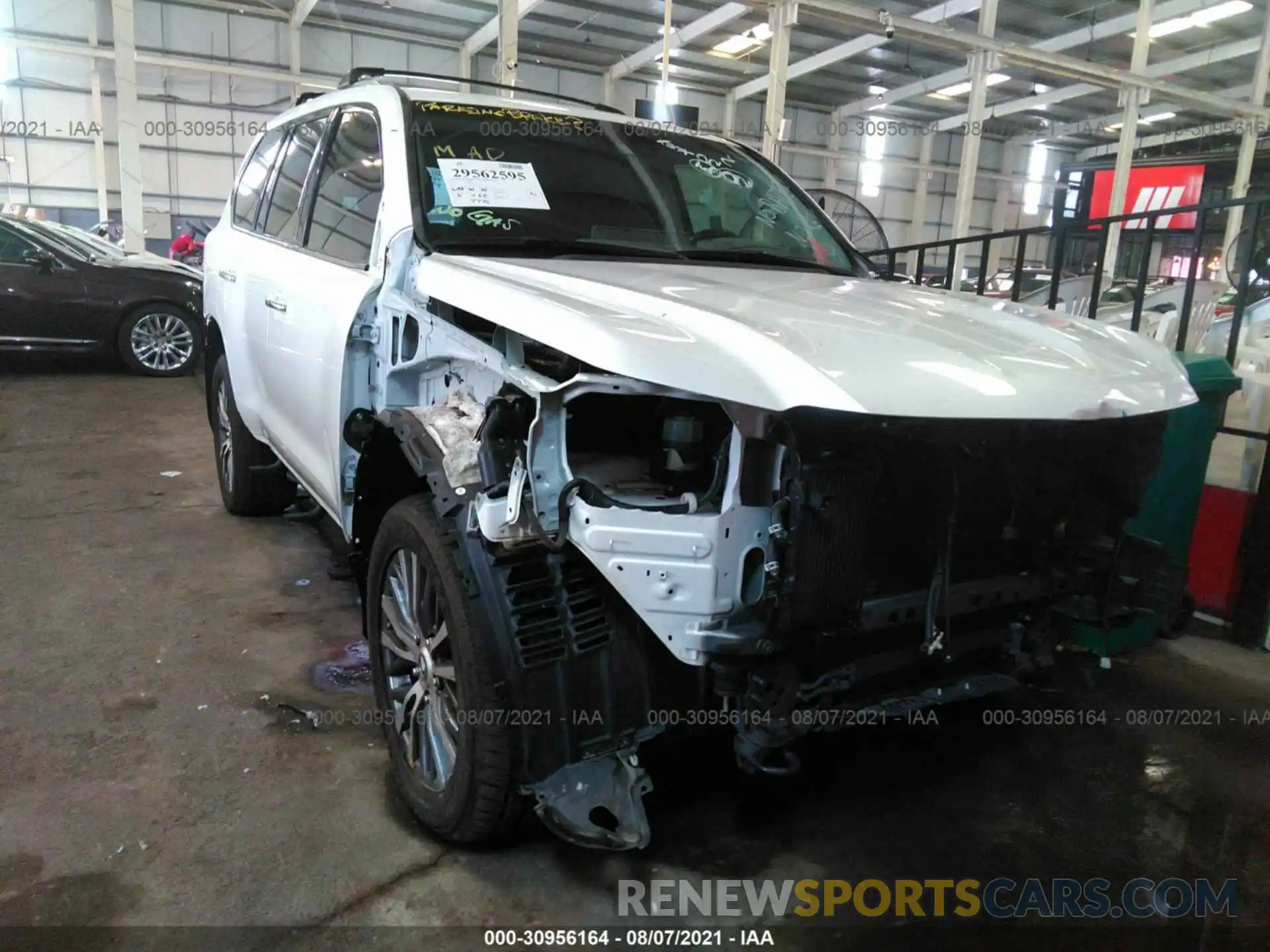 6 Photograph of a damaged car 000HY7AX6K4291600 LEXUS LX 2019