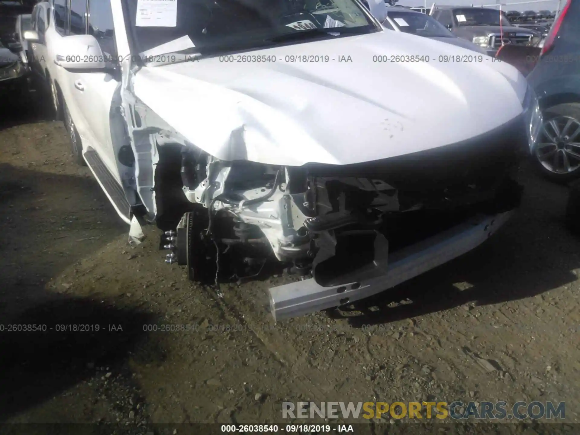 6 Фотография поврежденного автомобиля JTJHY7AX0K4286375 LEXUS LX 2019