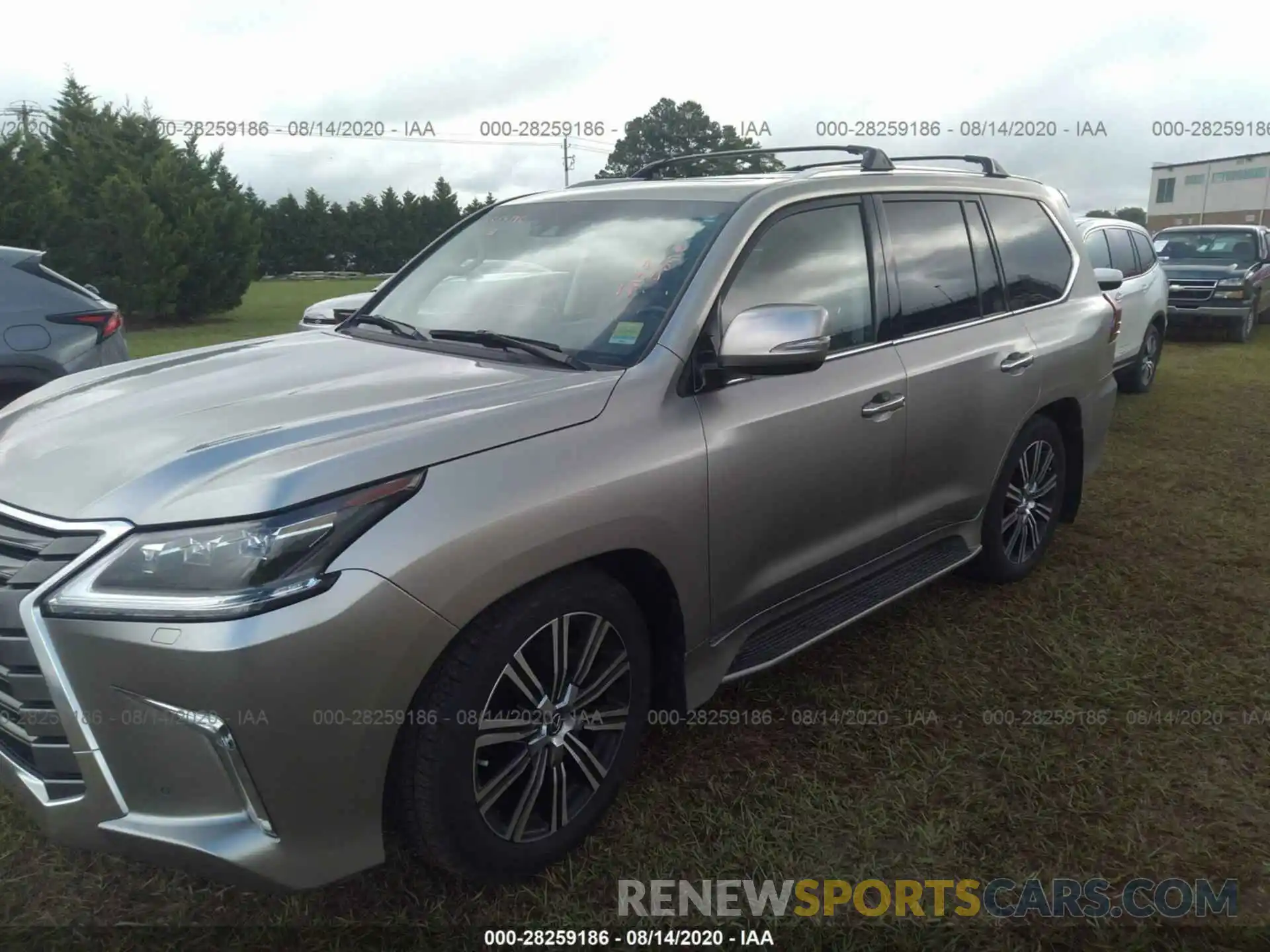 2 Photograph of a damaged car JTJHY7AX0K4289969 LEXUS LX 2019