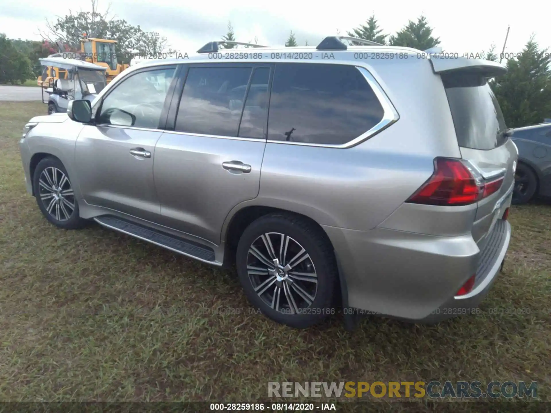 3 Photograph of a damaged car JTJHY7AX0K4289969 LEXUS LX 2019