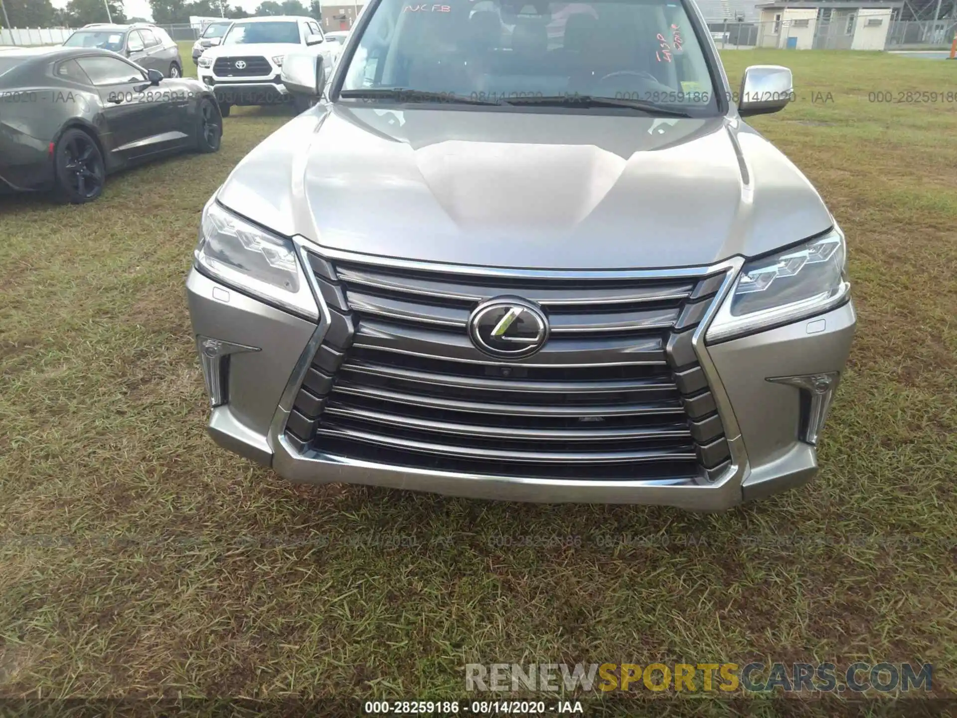 6 Photograph of a damaged car JTJHY7AX0K4289969 LEXUS LX 2019