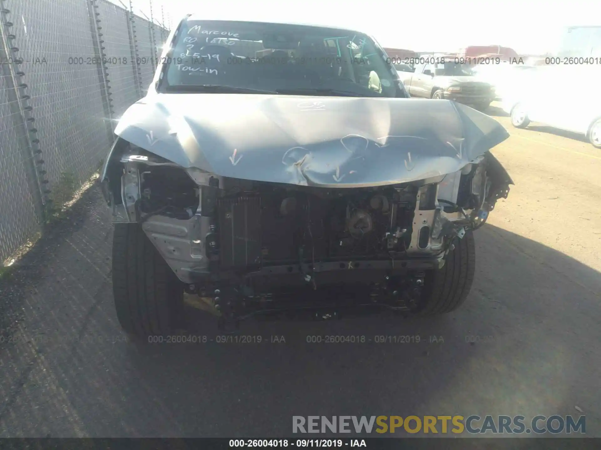 6 Photograph of a damaged car JTJHY7AX3K4304495 LEXUS LX 2019