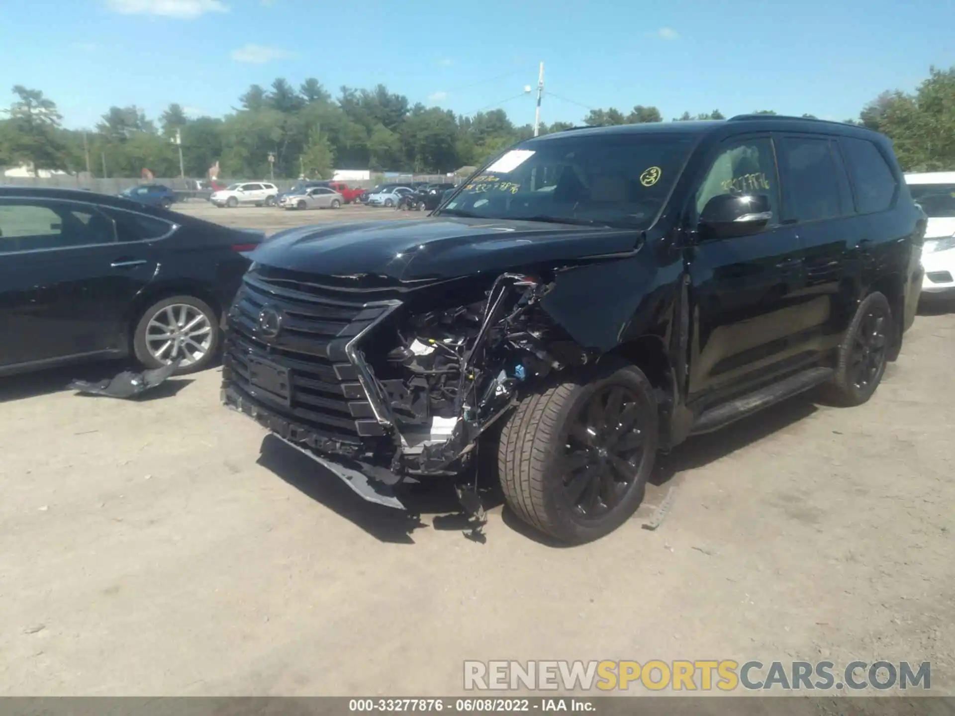 2 Photograph of a damaged car JTJHY7AX4K4294737 LEXUS LX 2019