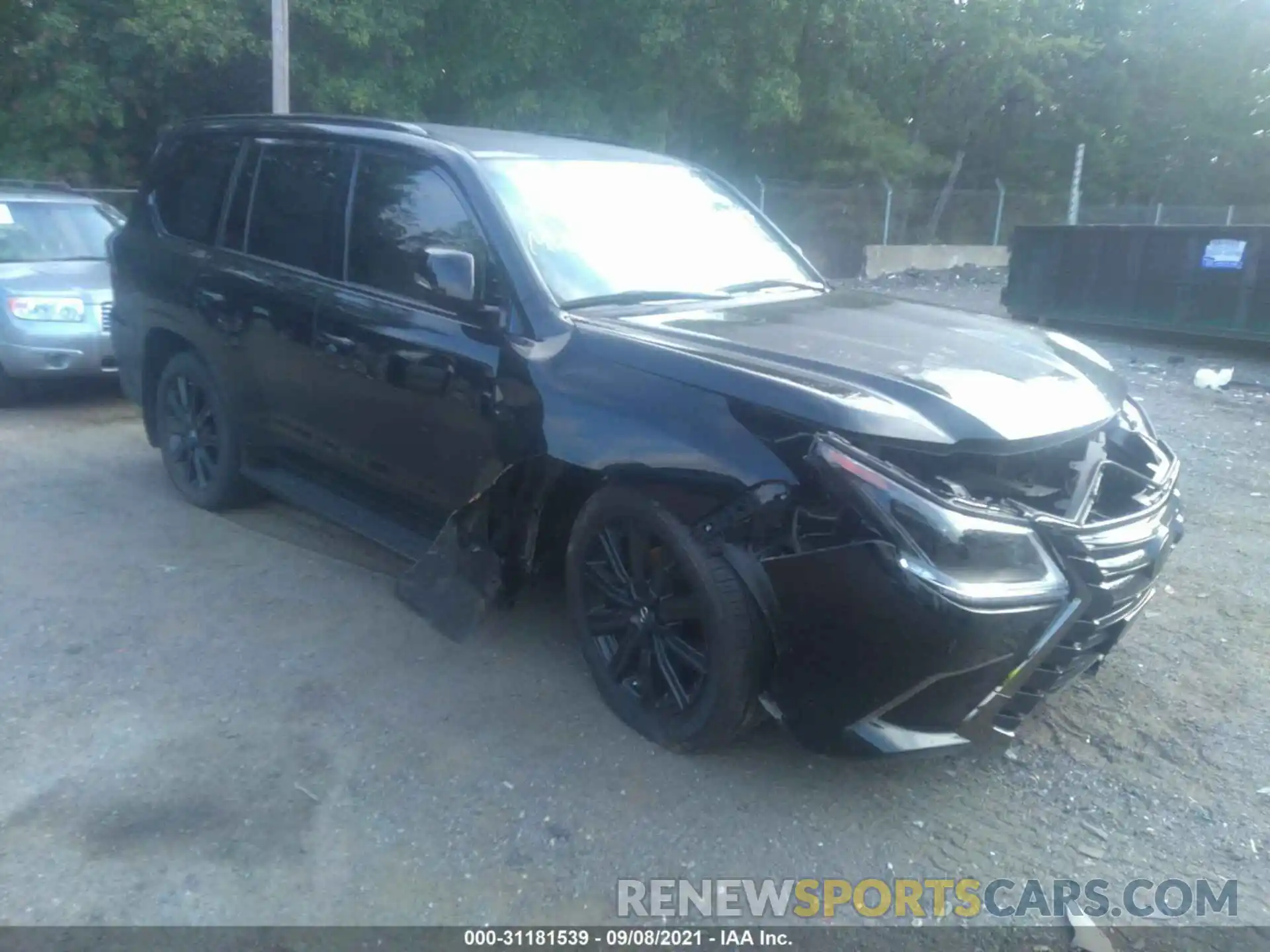 1 Photograph of a damaged car JTJHY7AX5K4300920 LEXUS LX 2019