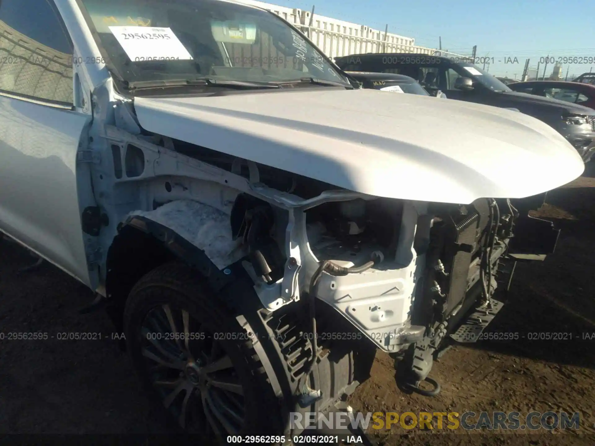 6 Photograph of a damaged car JTJHY7AX6K4291600 LEXUS LX 2019