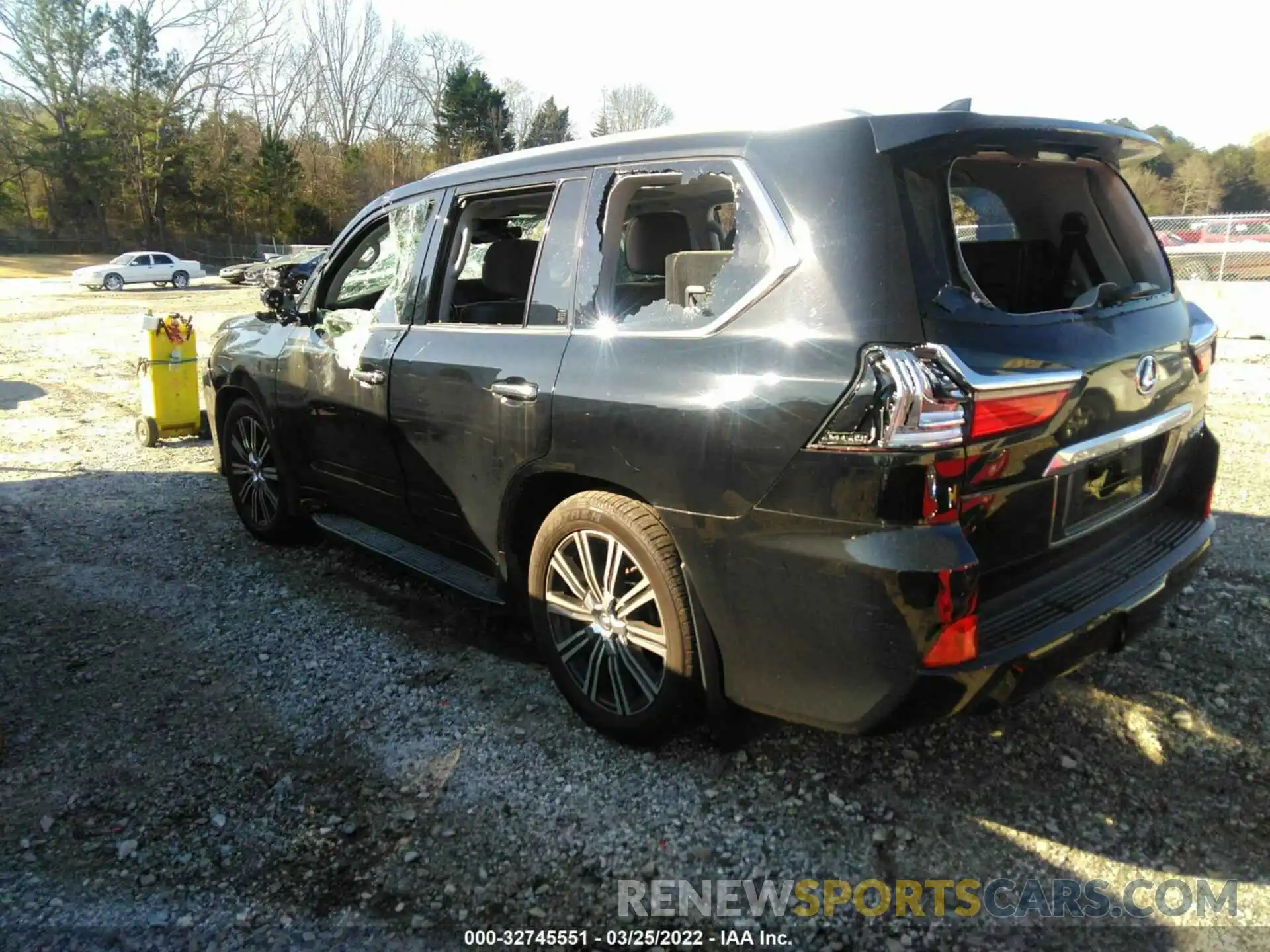 3 Photograph of a damaged car JTJHY7AX8K4297043 LEXUS LX 2019