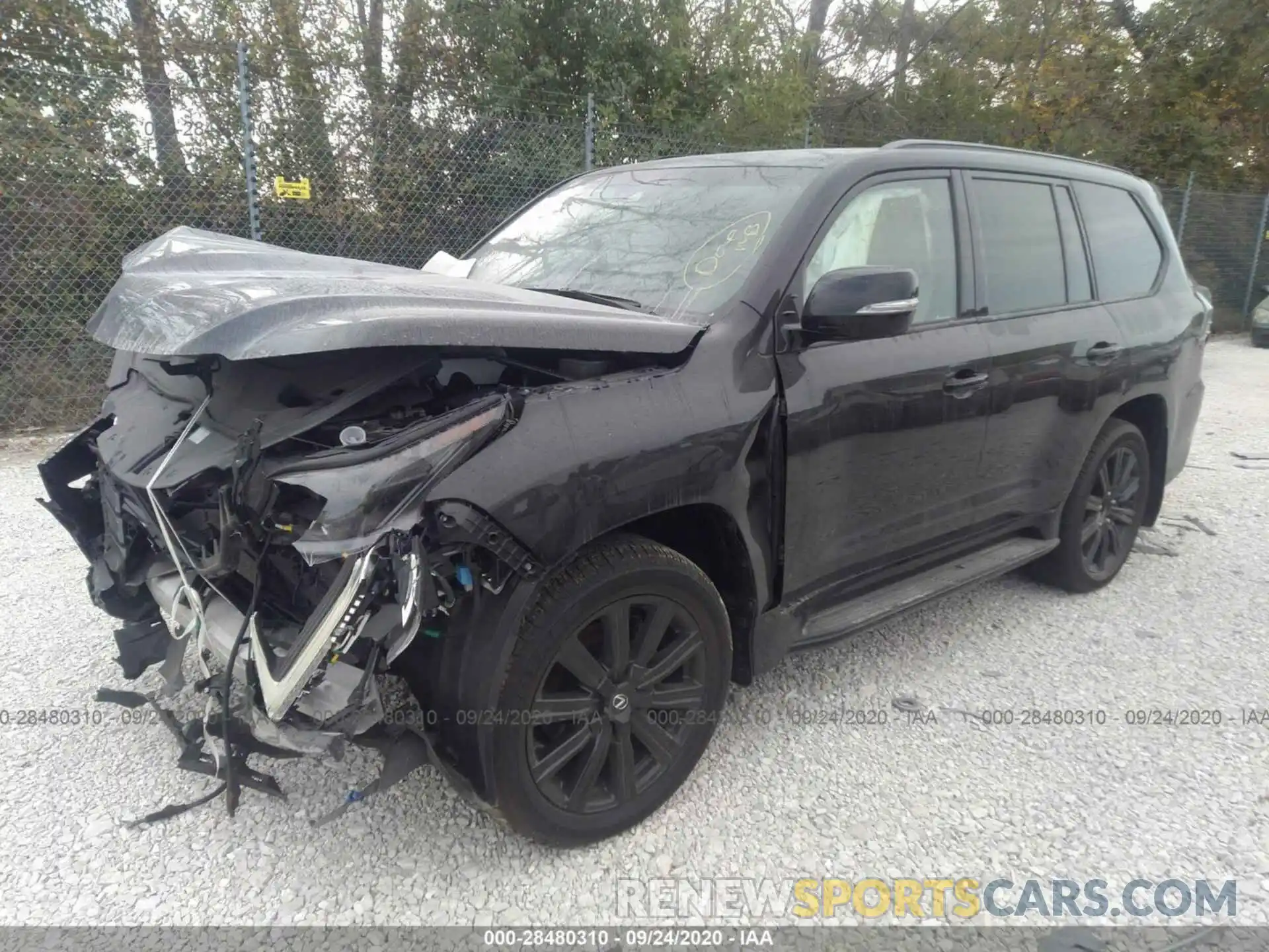 2 Photograph of a damaged car JTJHY7AX9K4300872 LEXUS LX 2019