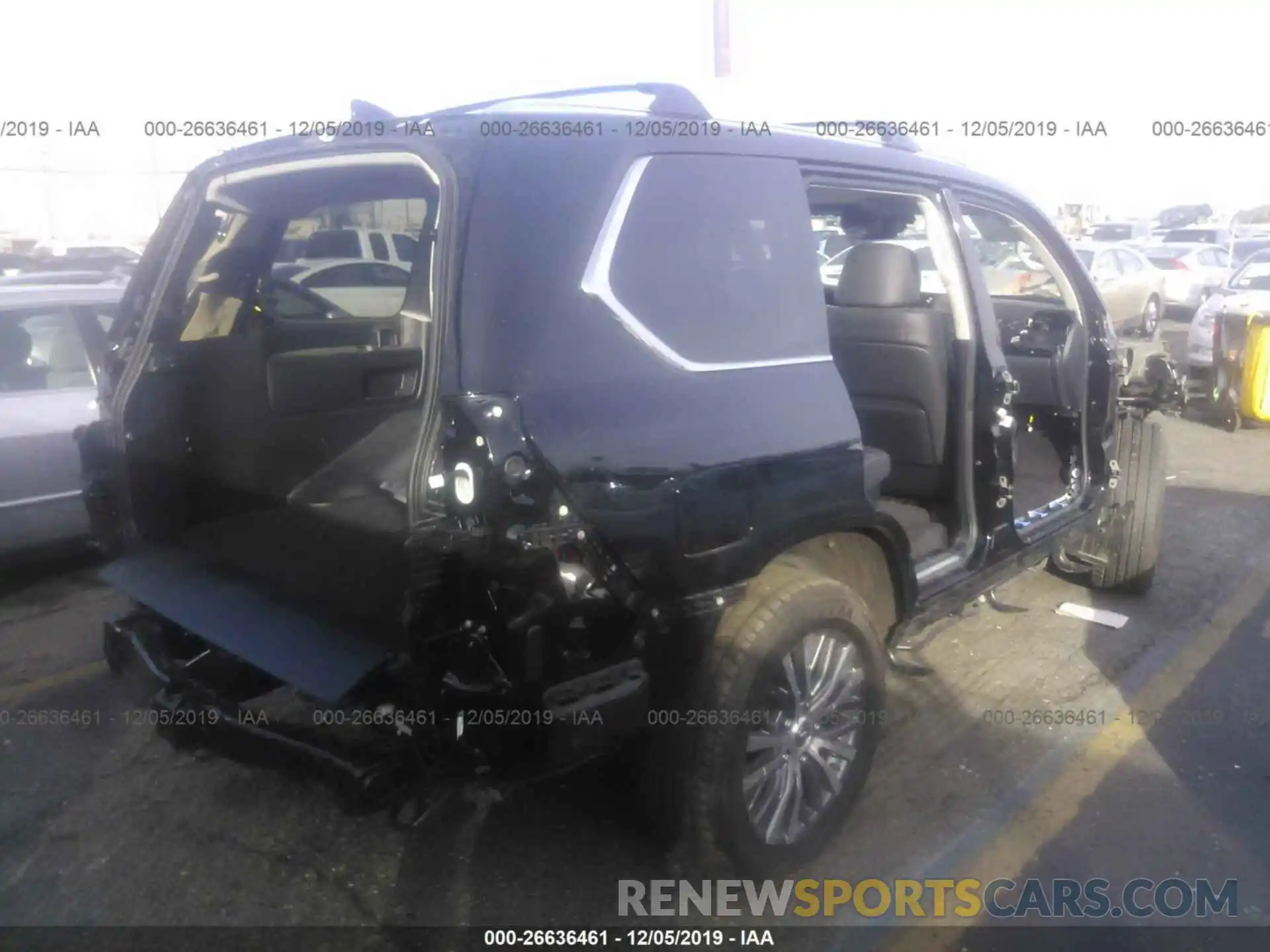 4 Photograph of a damaged car JTJHY7AXXK4291552 LEXUS LX 2019