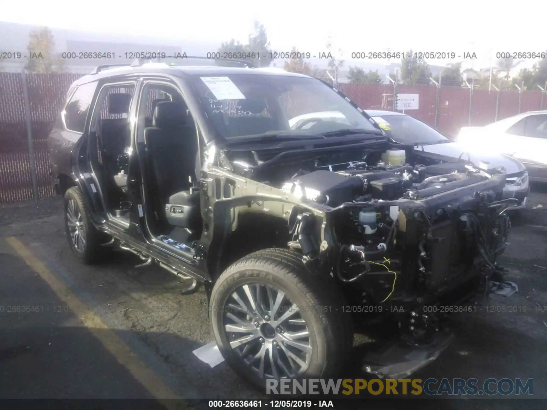 6 Photograph of a damaged car JTJHY7AXXK4291552 LEXUS LX 2019