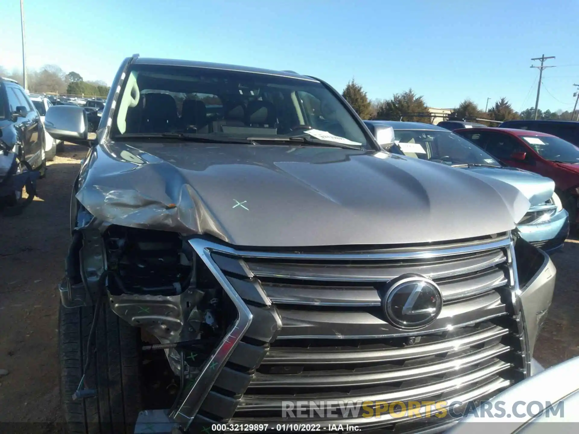 6 Photograph of a damaged car JTJDY7AX5M4334731 LEXUS LX 2021