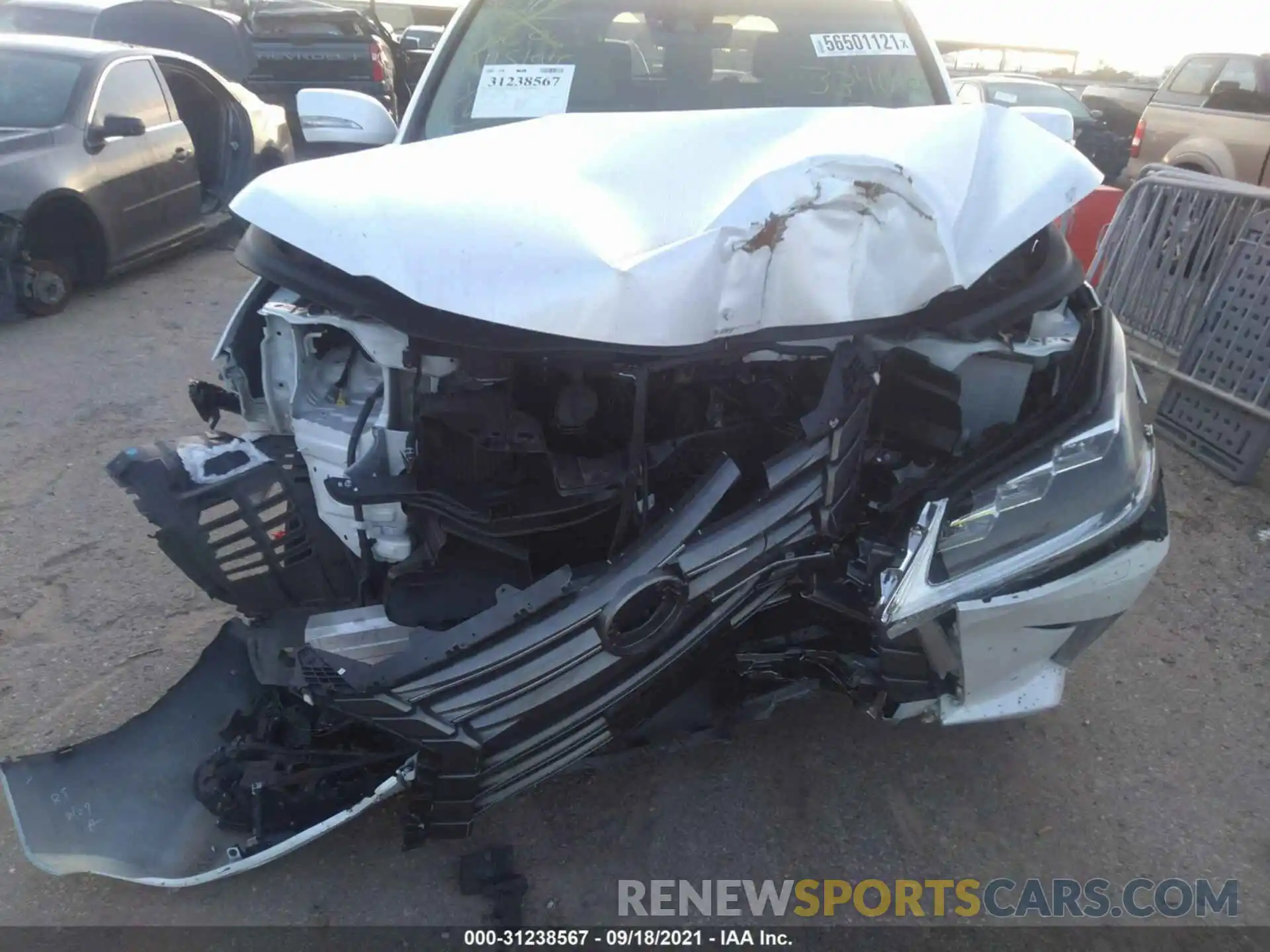 6 Photograph of a damaged car JTJFY7AX8M4334019 LEXUS LX 2021