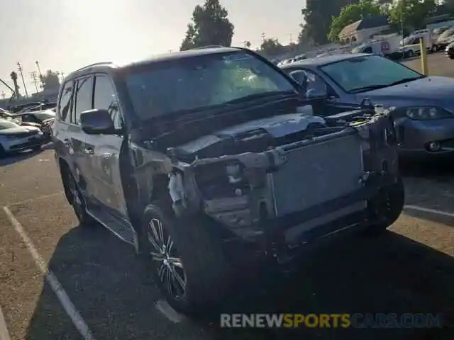 1 Photograph of a damaged car JTJHY7AX1K4285316 LEXUS LX 570 2019