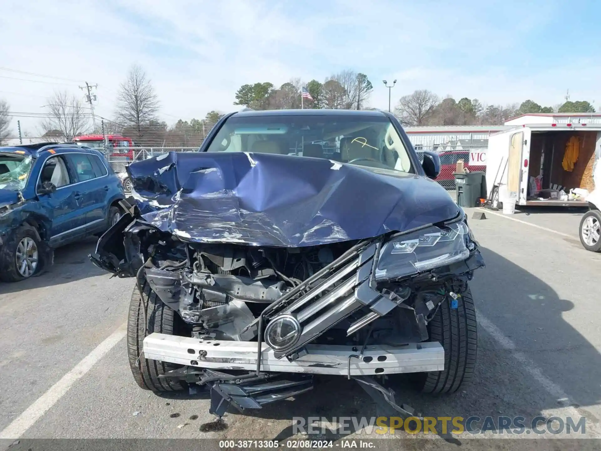 13 Photograph of a damaged car JTJDY7AX0M4339545 LEXUS LX 570 2021