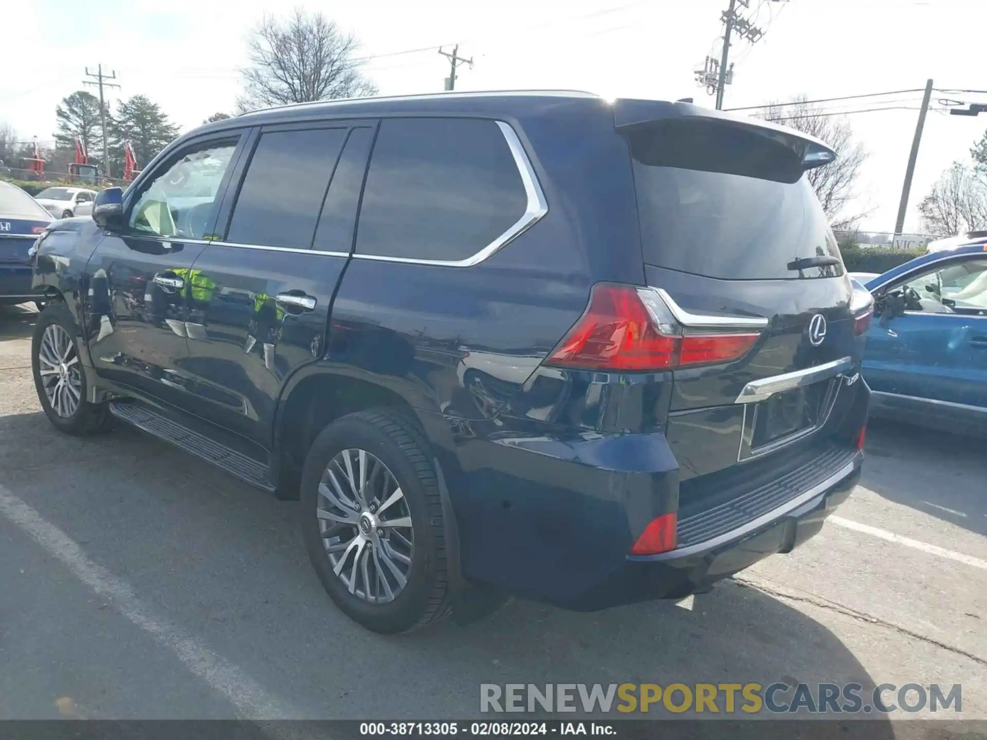 3 Photograph of a damaged car JTJDY7AX0M4339545 LEXUS LX 570 2021