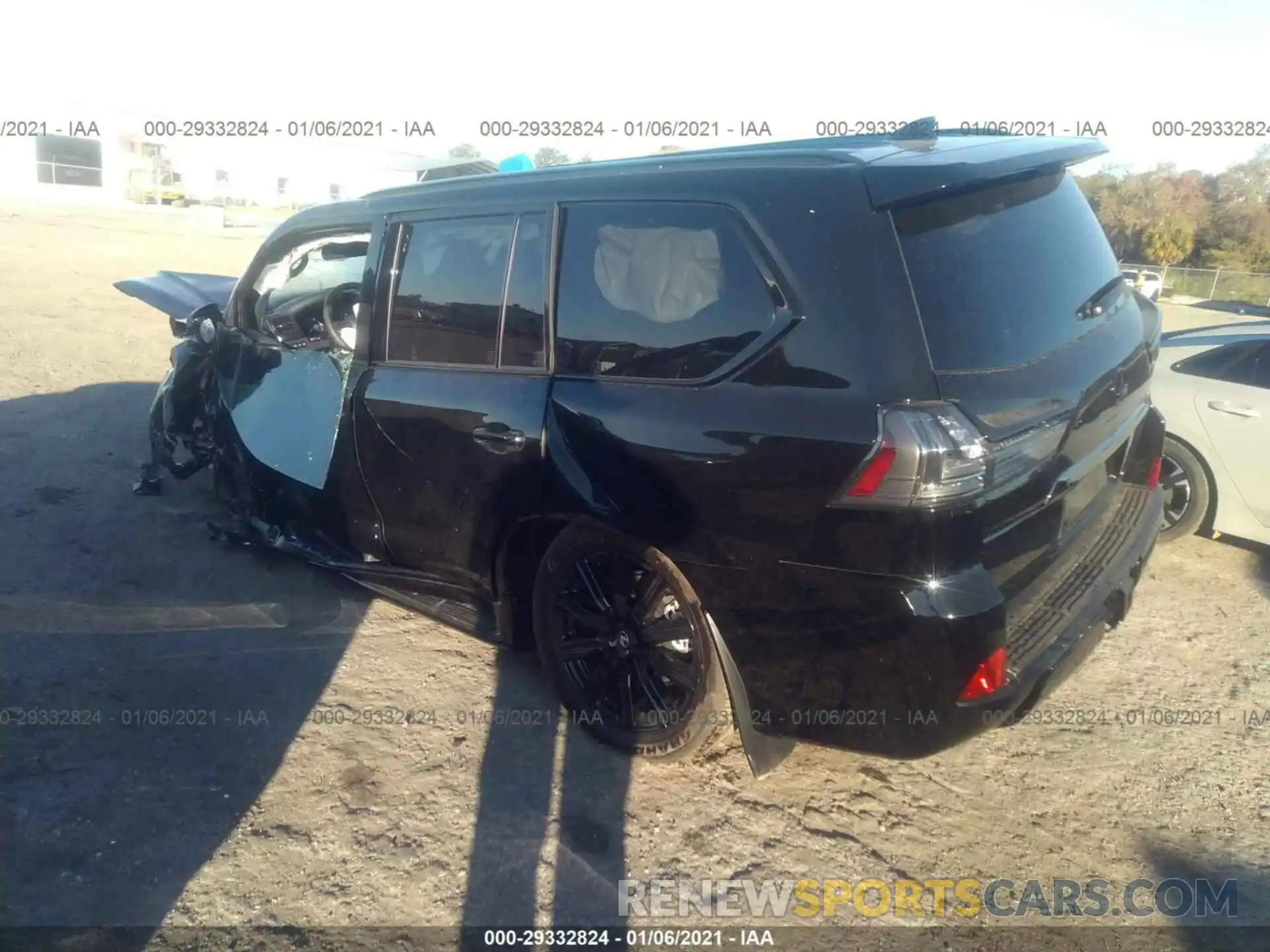 3 Photograph of a damaged car JTJDY7AX9M4338653 LEXUS LX 570 2021