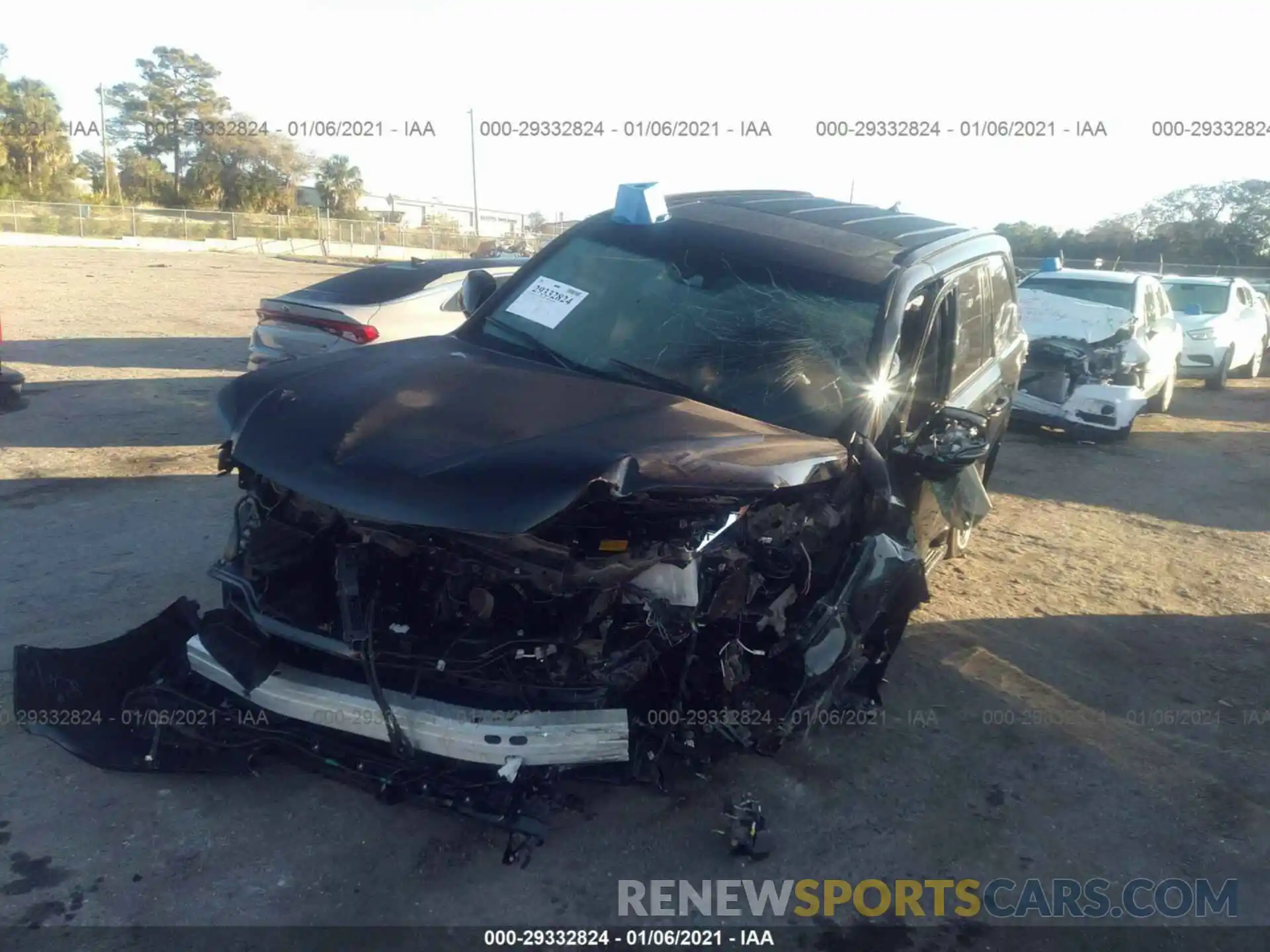 6 Photograph of a damaged car JTJDY7AX9M4338653 LEXUS LX 570 2021