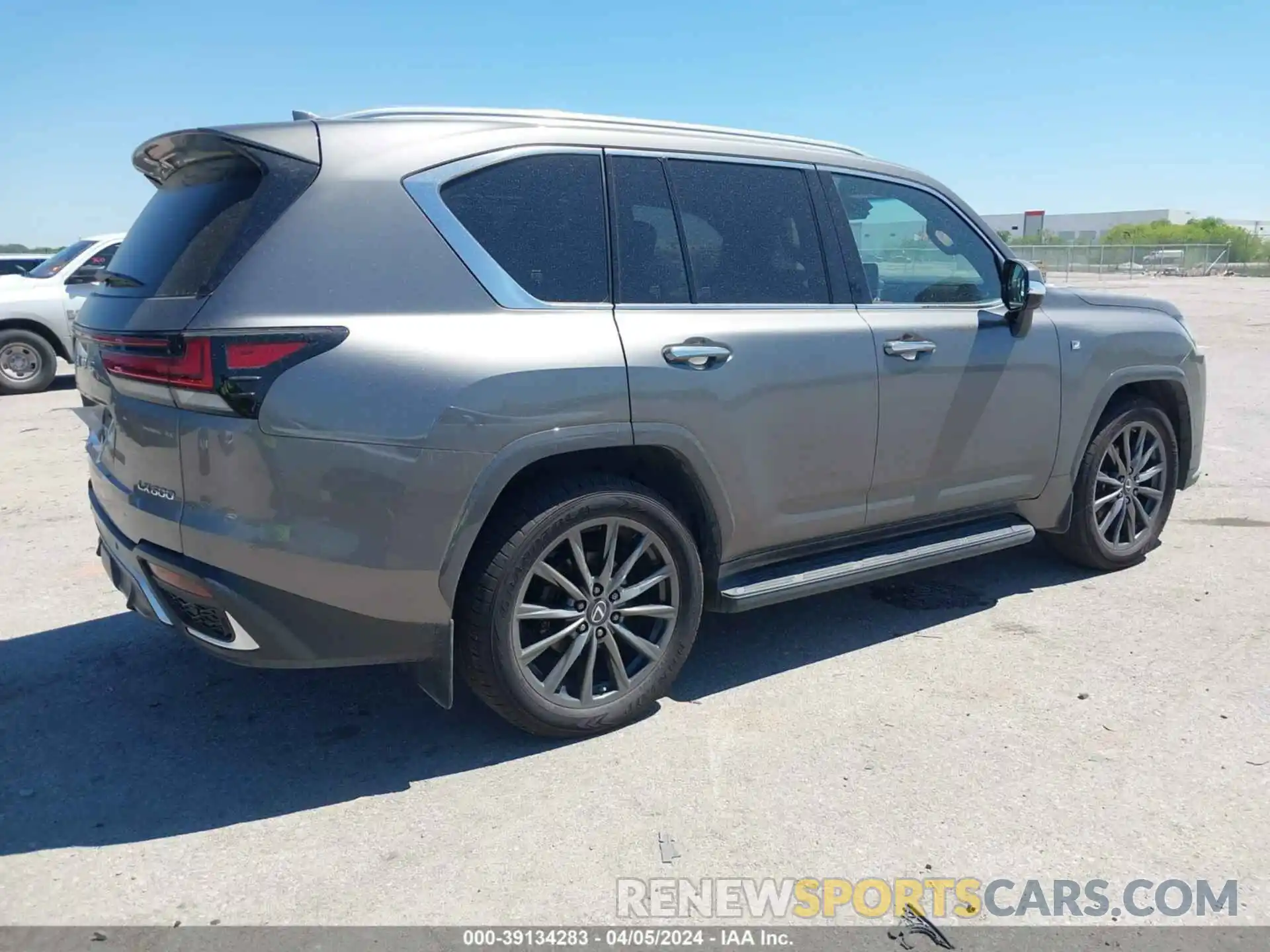 4 Photograph of a damaged car JTJMB7CX8P4024012 LEXUS LX 600 2023