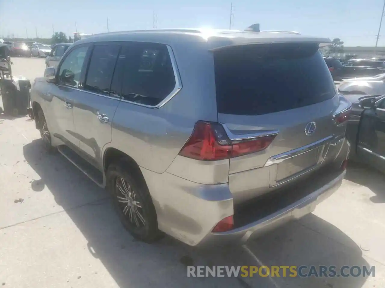 3 Photograph of a damaged car JTJHY7AX3K4295233 LEXUS LX570 2019