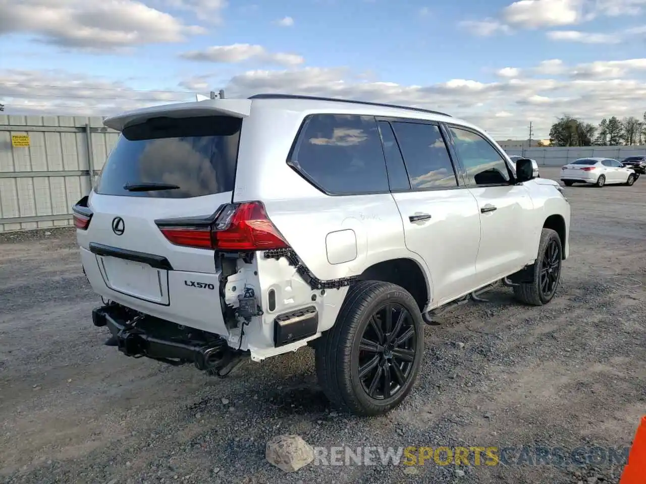 4 Photograph of a damaged car JTJHY7AX5K4305518 LEXUS LX570 2019