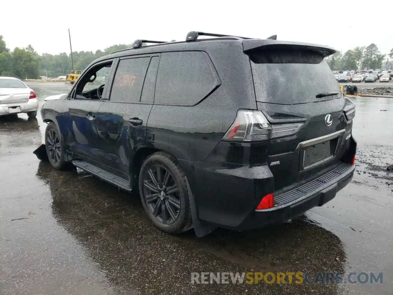 3 Photograph of a damaged car JTJHY7AX7K4298457 LEXUS LX570 2019