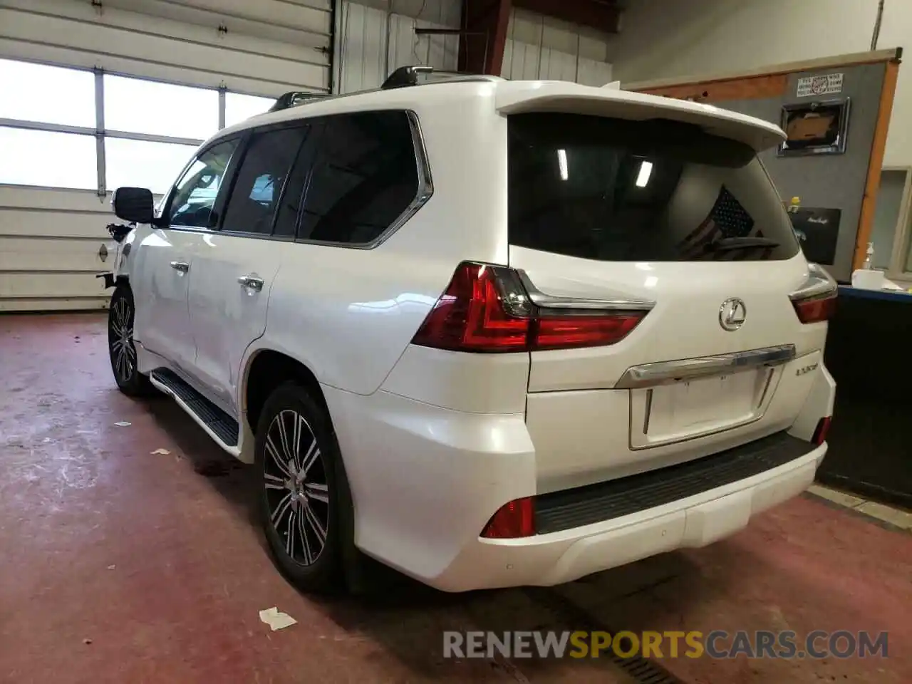 3 Photograph of a damaged car JTJHY7AXXK4294080 LEXUS LX570 2019