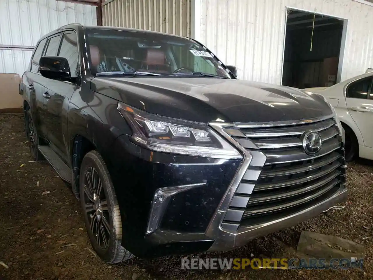 1 Фотография поврежденного автомобиля JTJDY7AX0L4332688 LEXUS LX570 2020