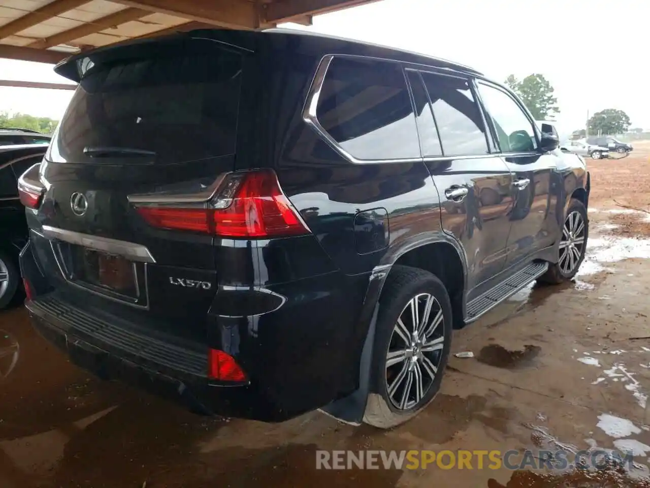 4 Photograph of a damaged car JTJDY7AX3M4339300 LEXUS LX570 2021