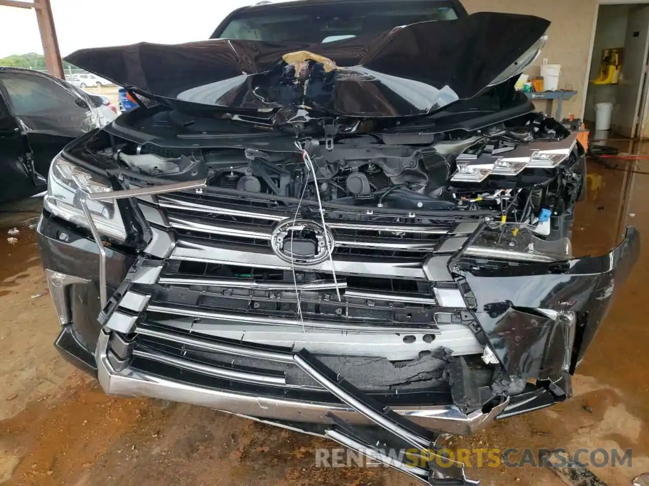 7 Photograph of a damaged car JTJDY7AX3M4339300 LEXUS LX570 2021