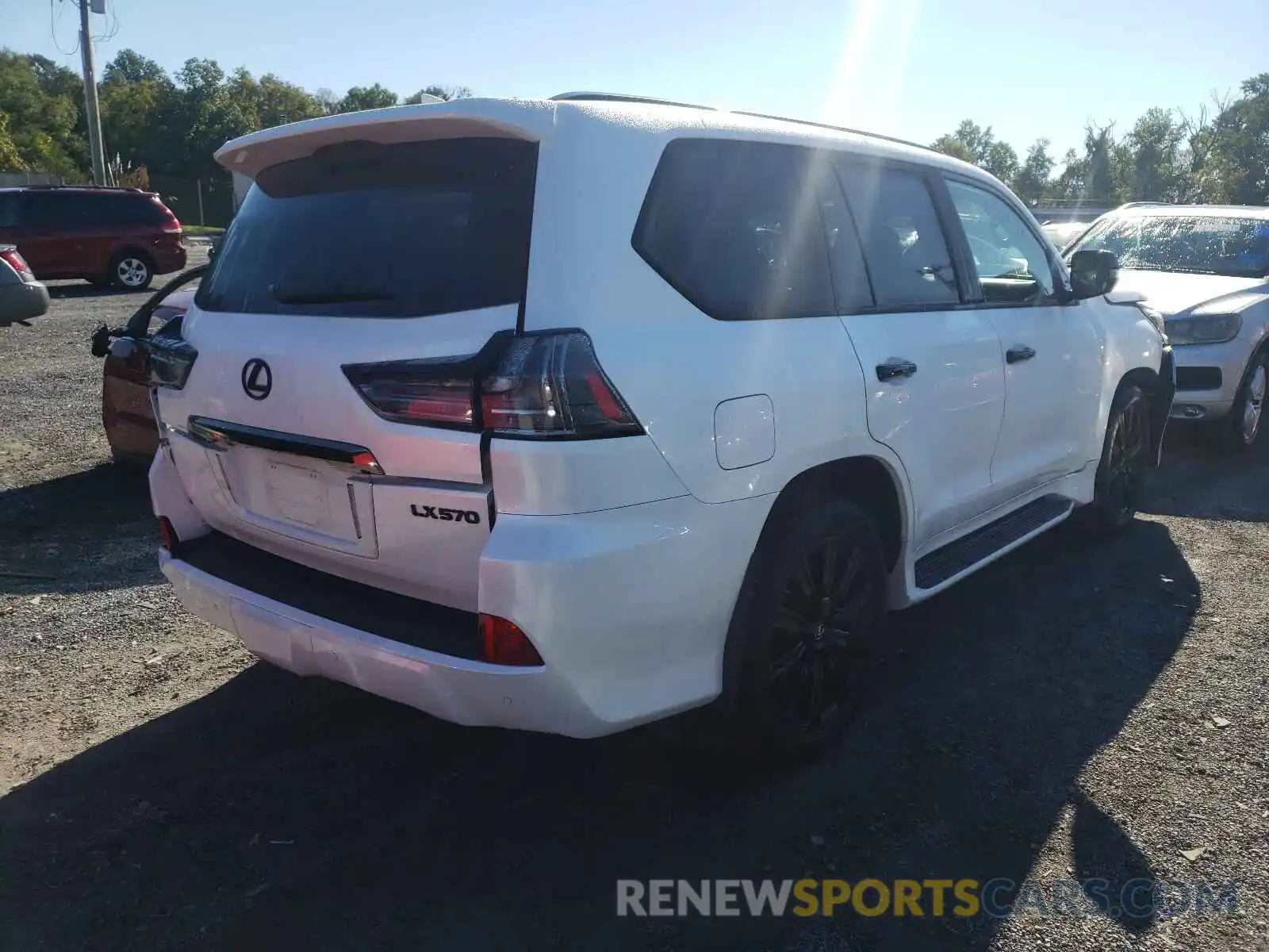 4 Photograph of a damaged car JTJDY7AX6M4334835 LEXUS LX570 2021